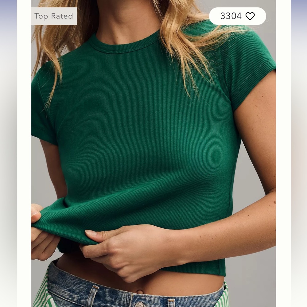 Anthropologie Blair baby tee